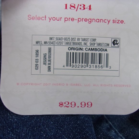 Maternity Blue Jeans - Picture 6 of 6